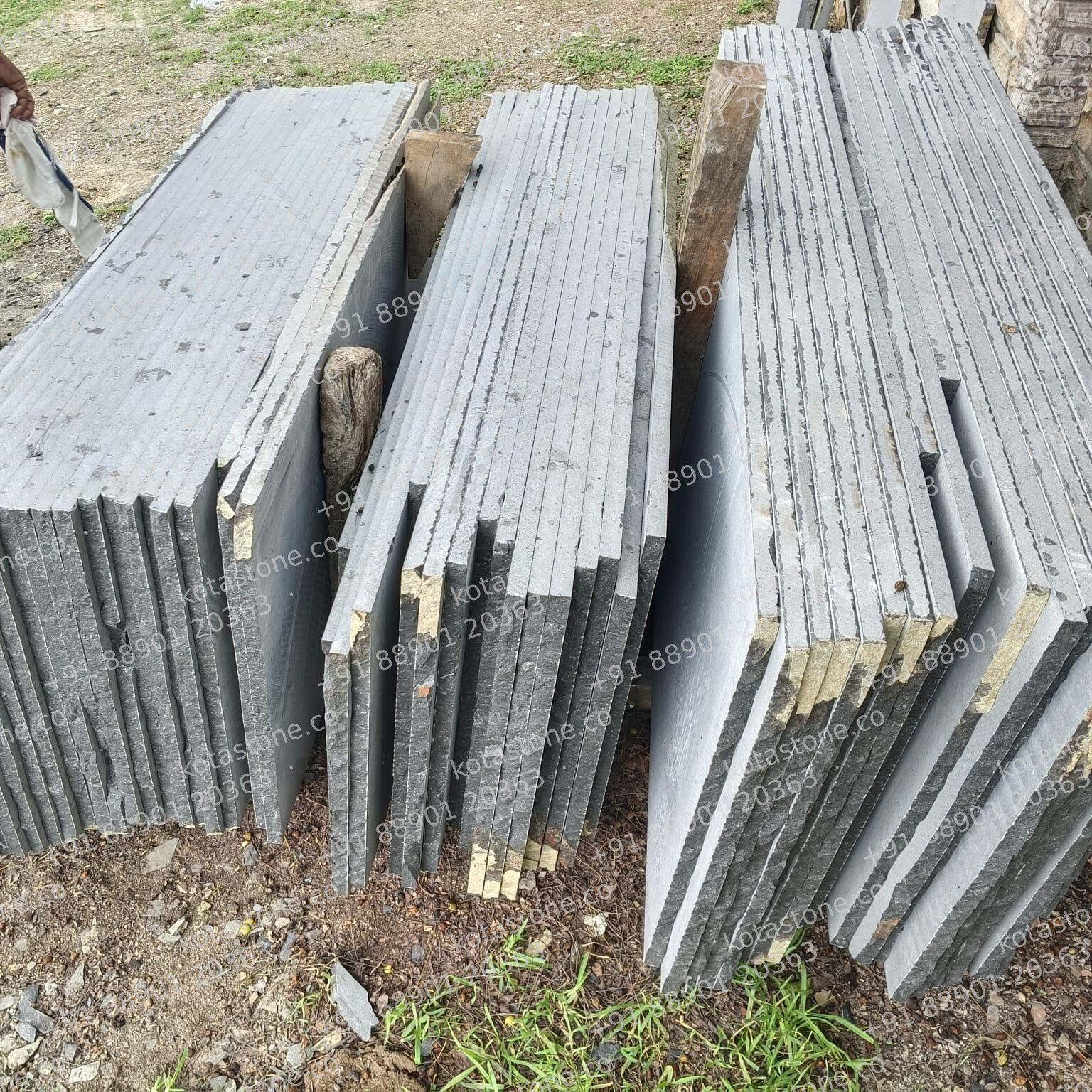 Grooved anti-skid basalt in stock