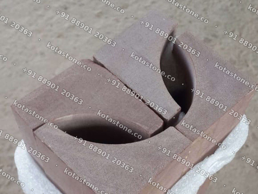 Mandana coving runs packed with corner pieces stacked on top