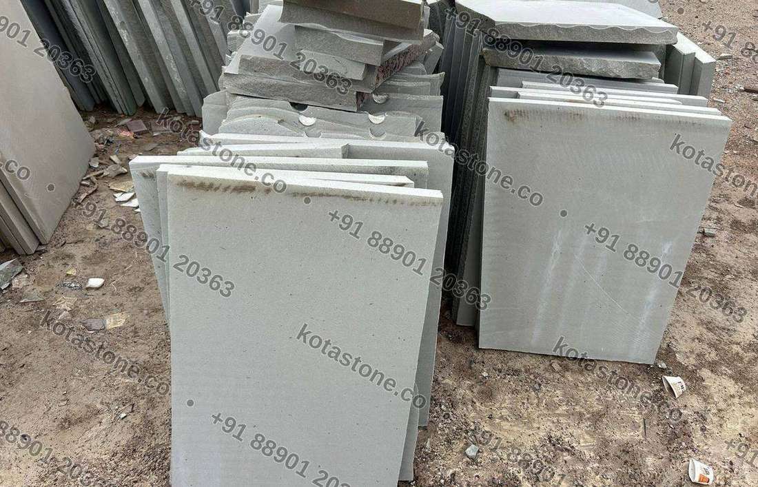 Kandla Grey slabs and mouldings