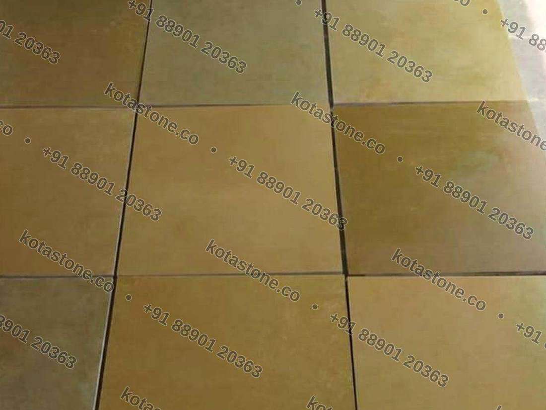Brown / Honey Kota Stone — Warm honey tones for exteriors