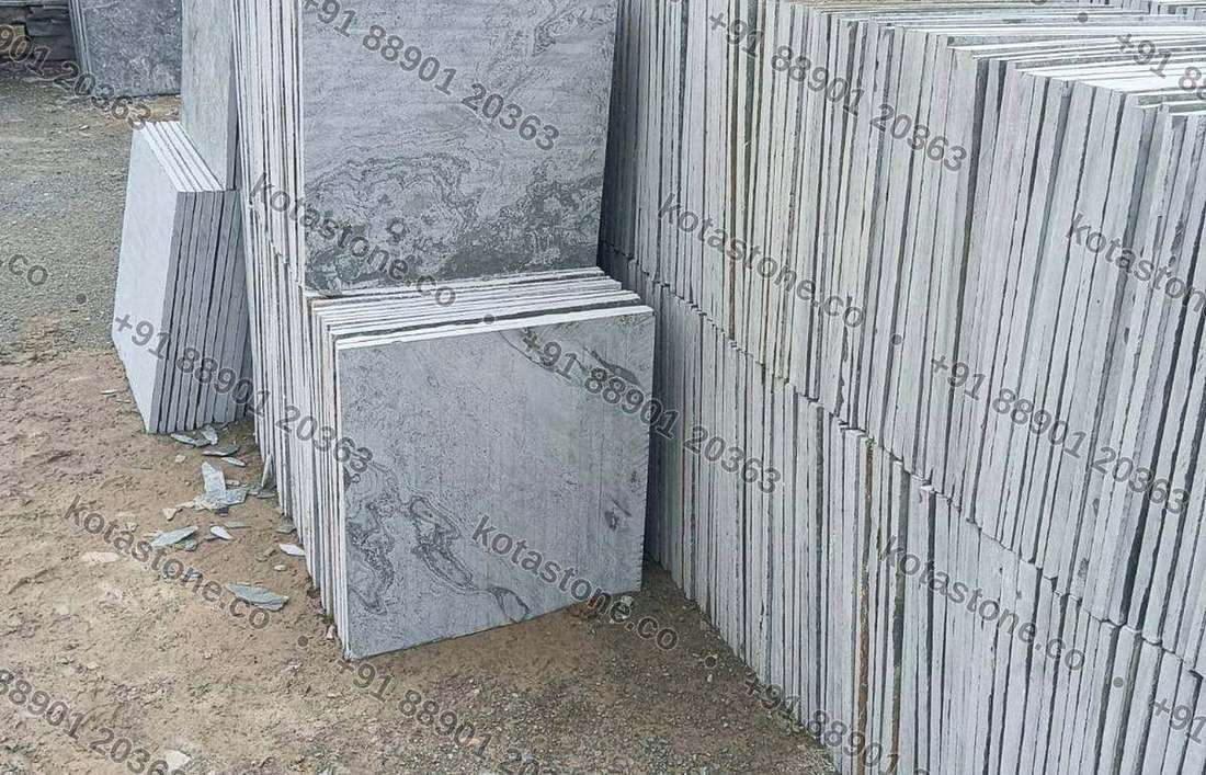 Diamond-cut medium-grade Kota, yard stock