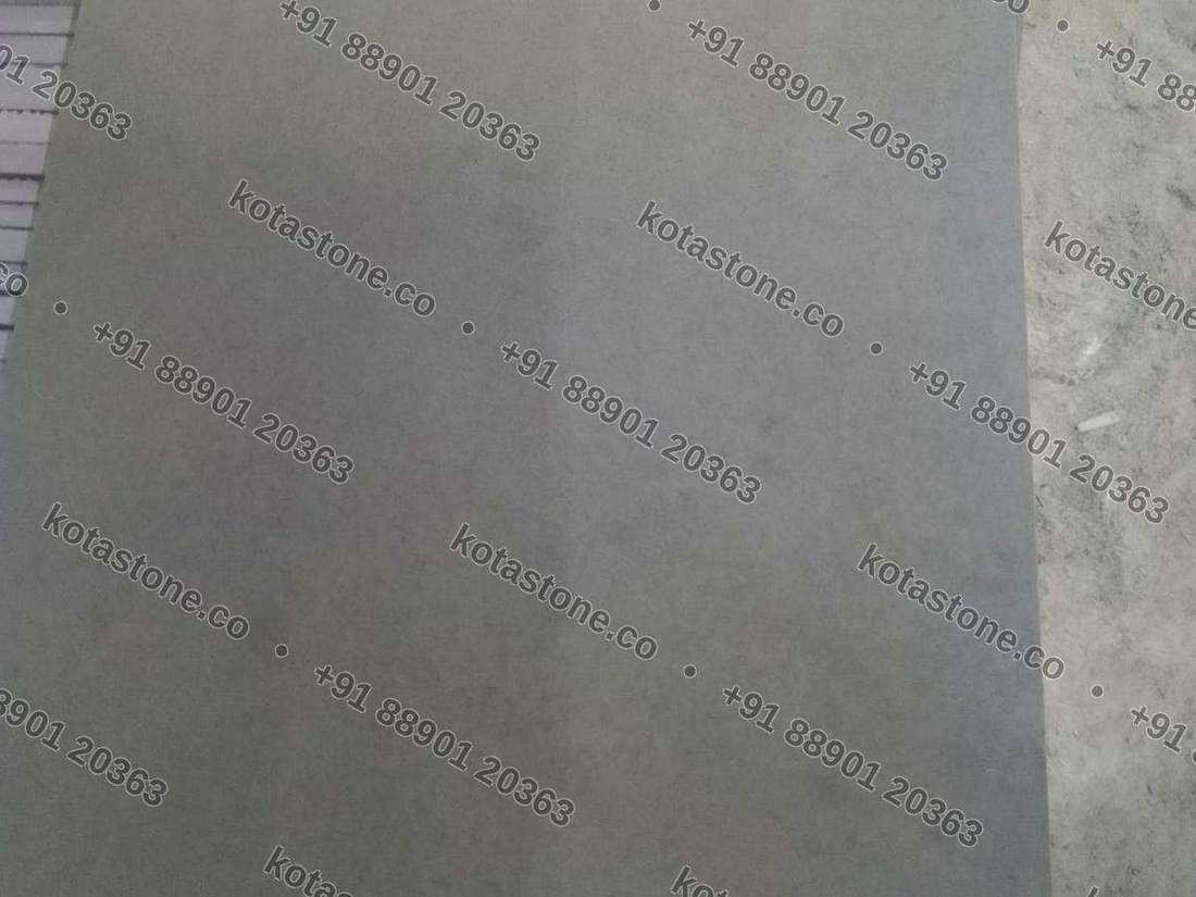 Polished Kota slab on calibrated stock