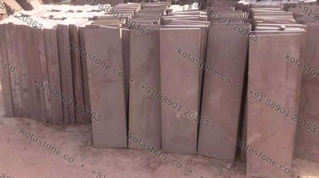 Mandana sandstone standing across the yard